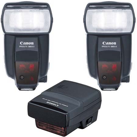 Kit wireless Canon: Trasmettitore STE-2 e Speedlite 580EX II Kit wireless Canon: Trasmettitore STE-2 e Speedlite 580EX II